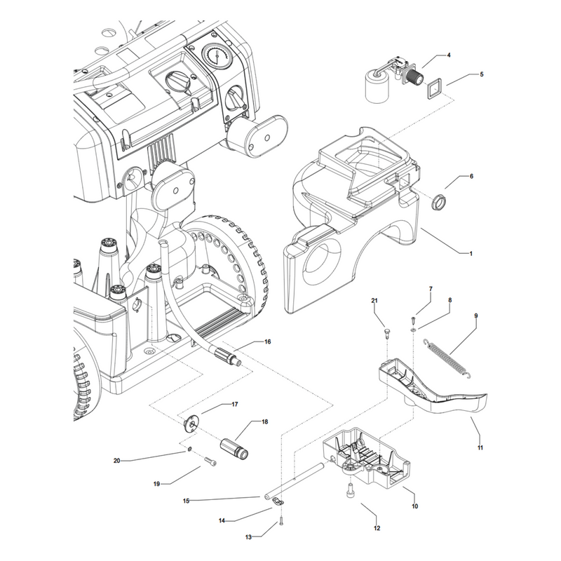 Kränzle Therm C 15/150 - Wateringang