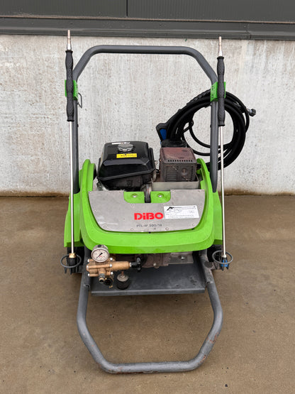 DiBO PTL-M 200/18 occasie hogedrukreiniger met benzinemotor