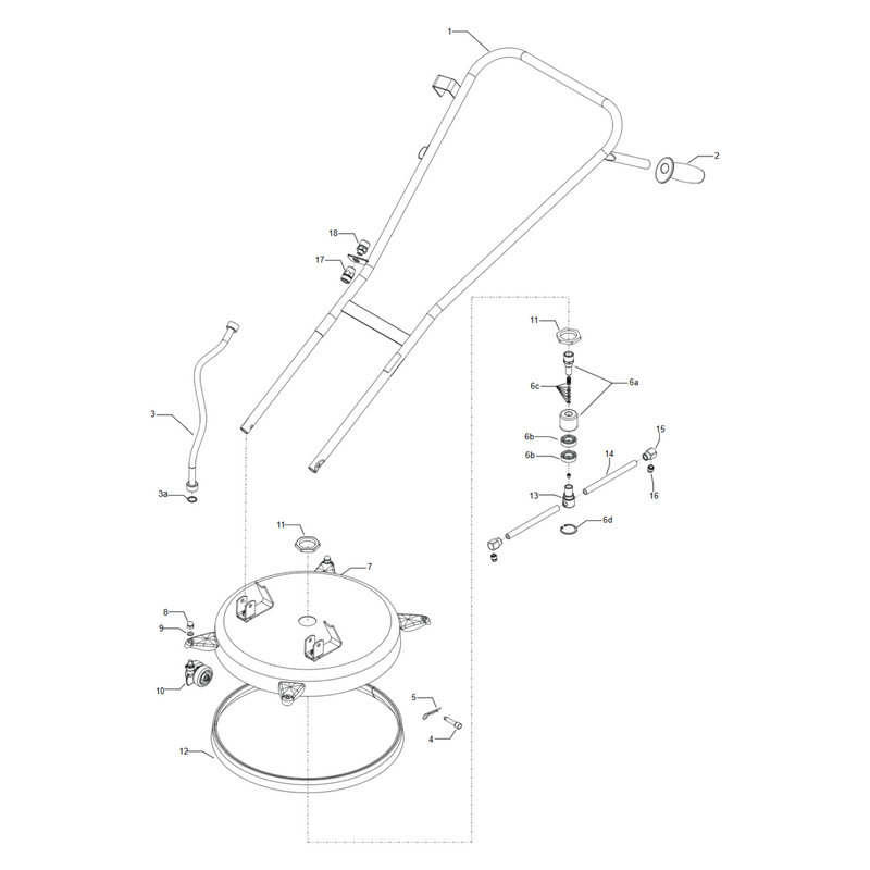 Round Cleaner UFO 420 INOX - Round cleaner