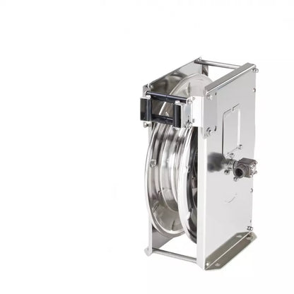 RVS Automatische Hogedrukhaspel met hogedrukslang