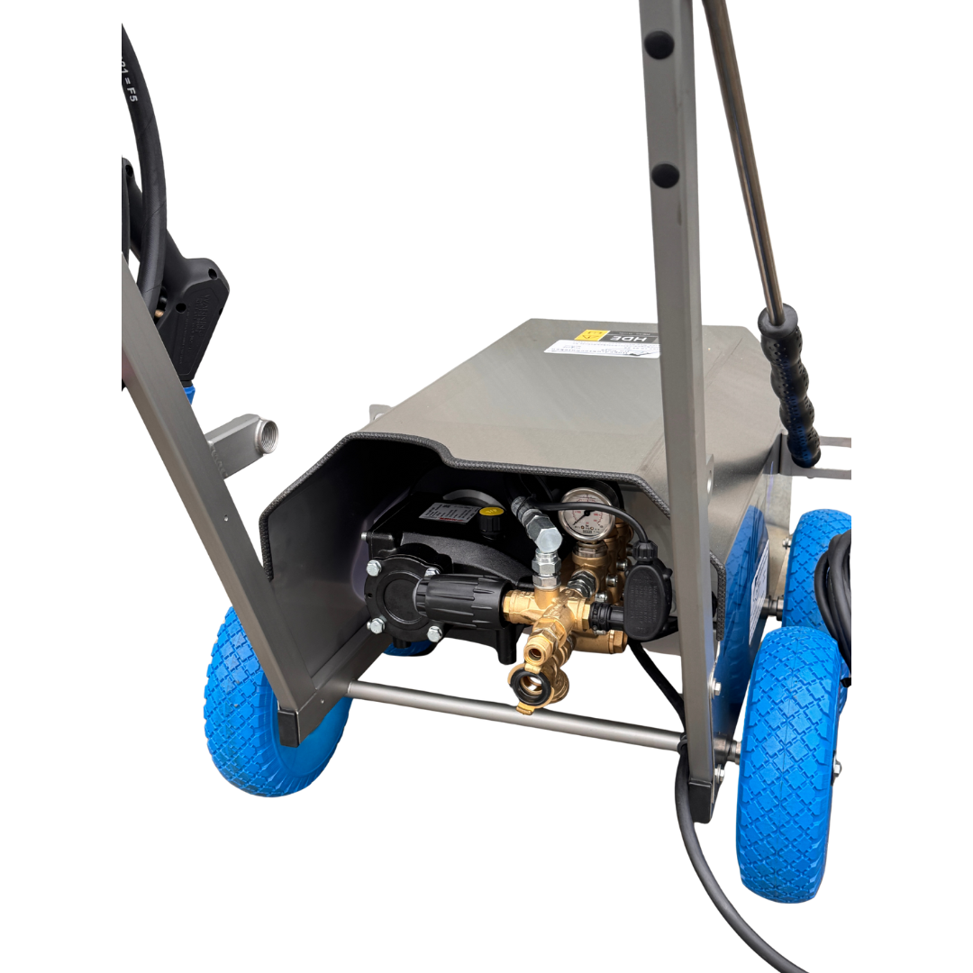 Solid+ HDE professionele koudwater hogedruk met Hawk krukaspomp