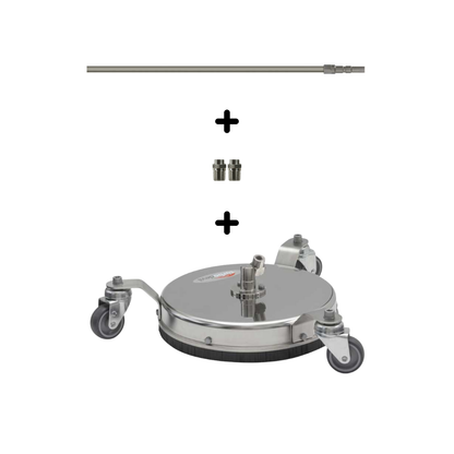 TurboDevil TD300 met lans + koppeling + nozzles