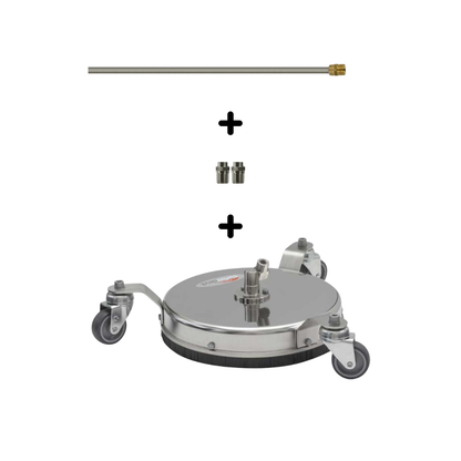 TurboDevil TD300 met lans + koppeling + nozzles