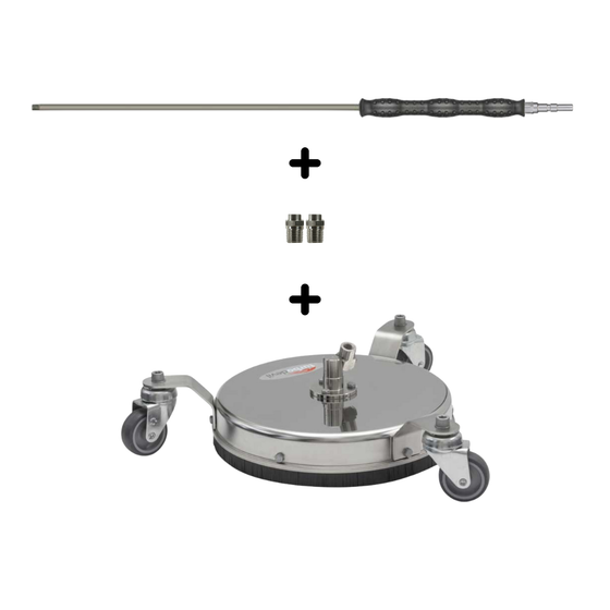 TurboDevil TD300 met lans + koppeling + nozzles