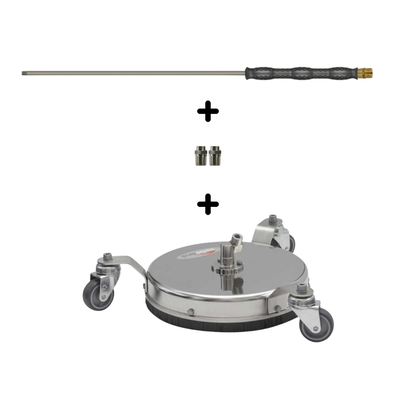 TurboDevil TD300 met lans + koppeling + nozzles