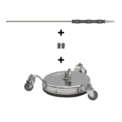 TurboDevil TD300 met lans + koppeling + nozzles