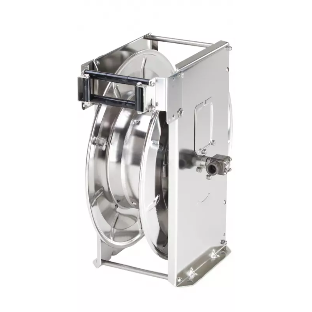 TEHA ST30/12e automatische slanghaspel RVS 1/2” – 25m 200 bar