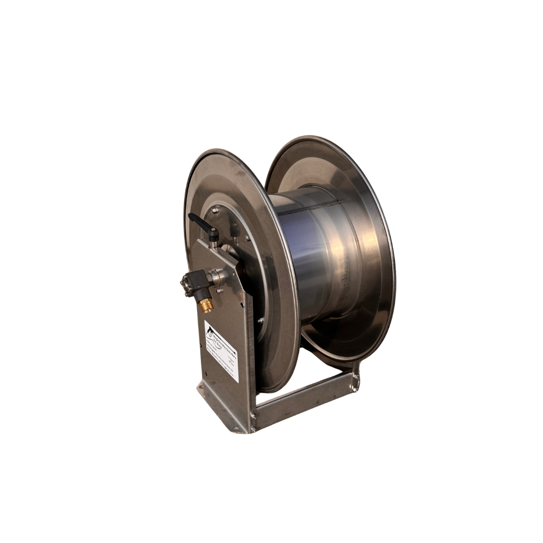 TEHA Stki 20/12 manuele slanghaspel voor hogedrukslang – 1/2 doorvoer