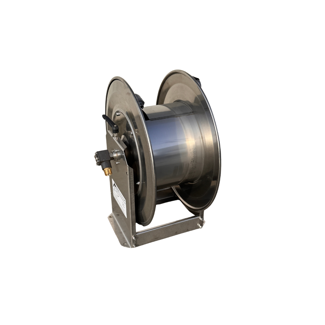 TEHA Stki 20/12 manuele slanghaspel voor hogedrukslang – 1/2 doorvoer
