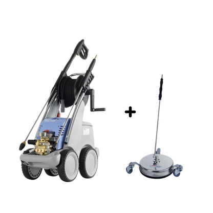 Kränzle Quadro 599TST met professionele inox terrasreiniger