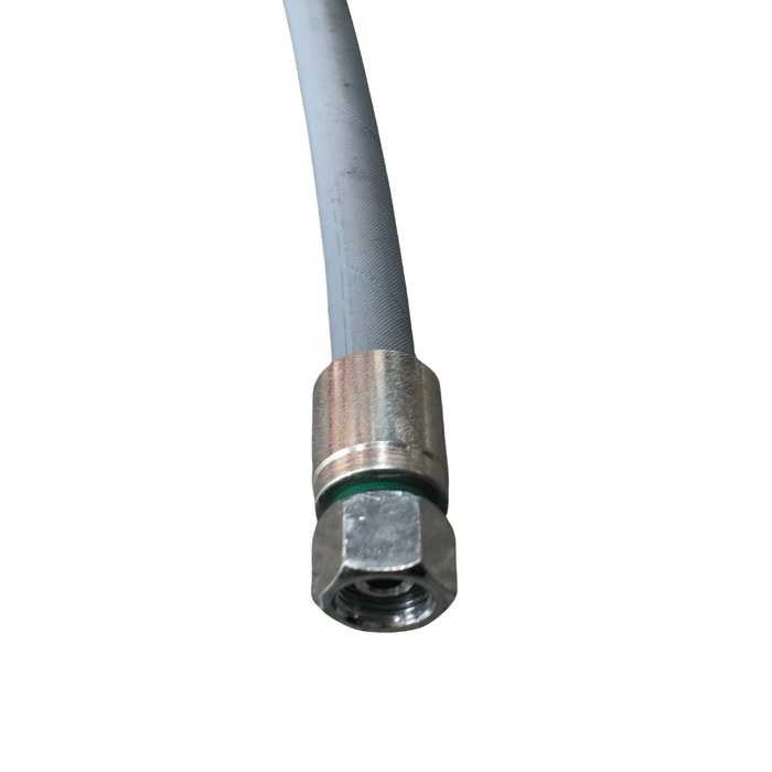 3/8 inch BSP wartel zonder knikbescherming op DN10 hogedrukslang