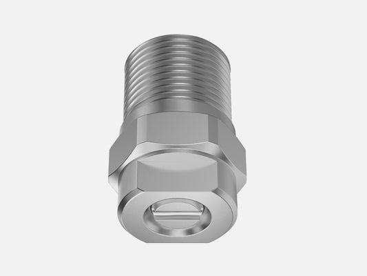 Vlakstraalsproeier inox 1/4" (maat nader te bepalen)