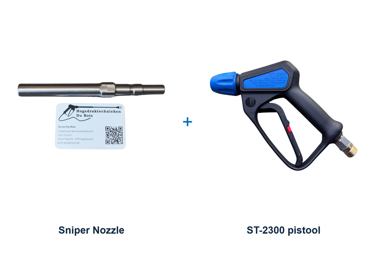 Voordeelbundel: Sniper Nozzle en R+M Suttner ST-2300 pistool met KW/D12, M22 en swivel